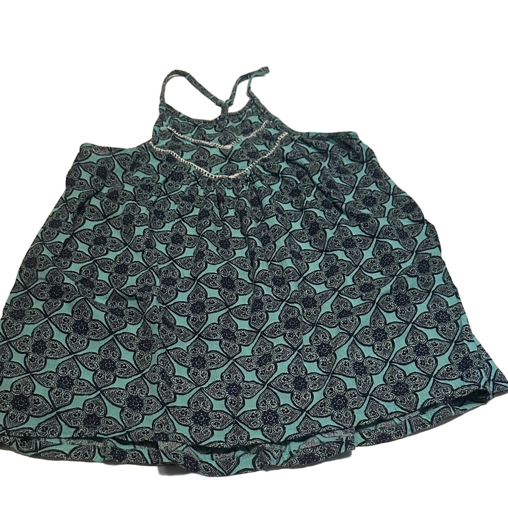 XS HollisterStylish Blue Patterned Women's Top